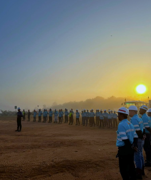 Memperingati HUT ke-81 RI bersama  PT DH Kontraktama Batubara di Sebuku Sejaka Coal Project